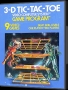 Atari  2600&nbsp; - &nbsp;3-D Tic-Tac-Toe (1978) (Atari)